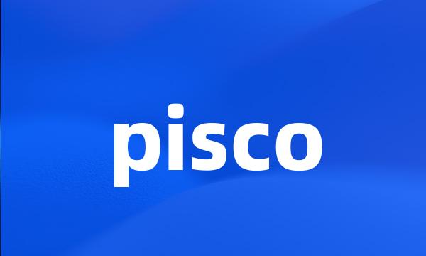 pisco