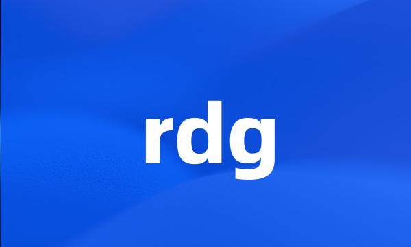 rdg