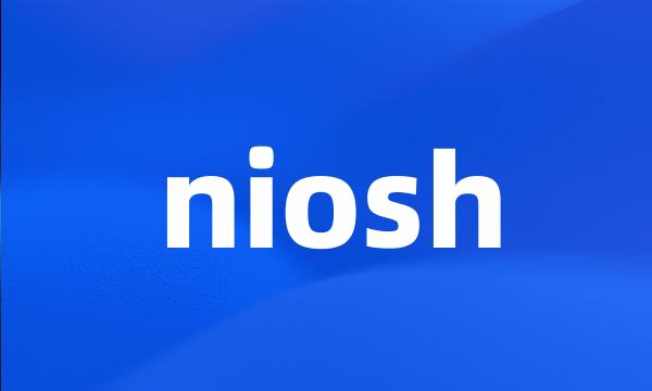 niosh