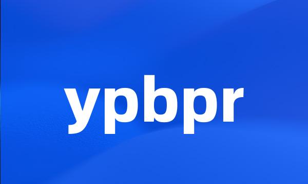 ypbpr