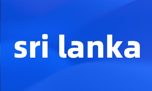 sri lanka