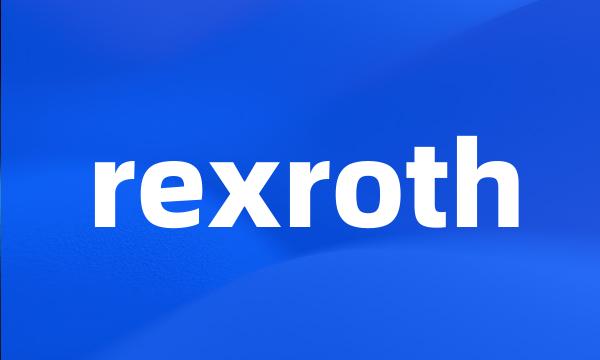 rexroth