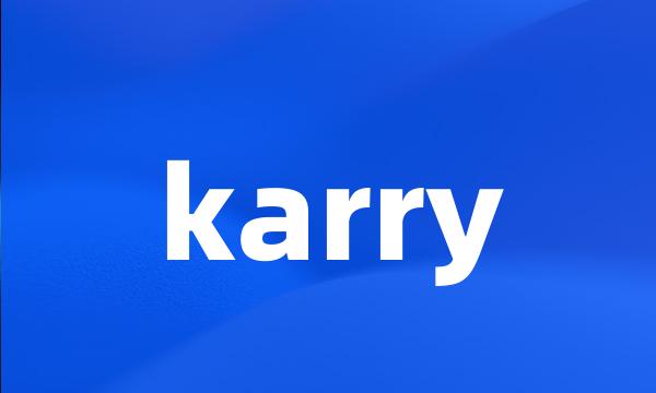 karry