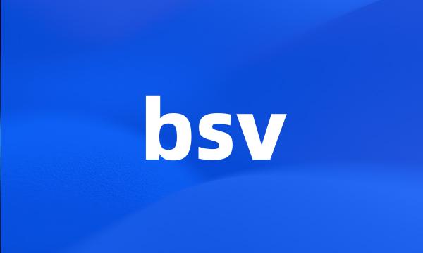 bsv