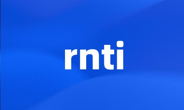 rnti