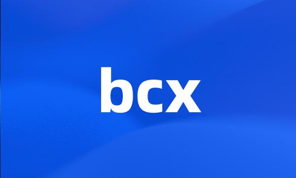 bcx