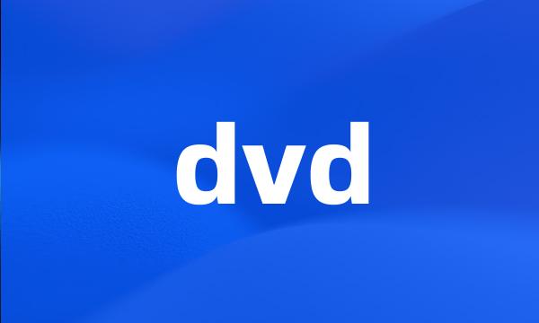 dvd