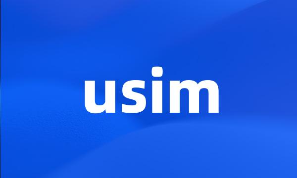 usim