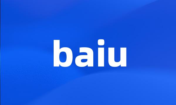 baiu