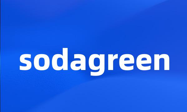 sodagreen