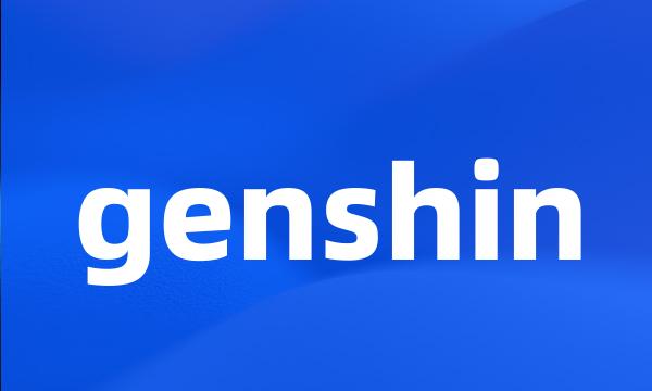 genshin