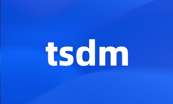 tsdm