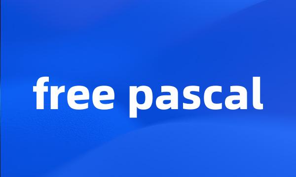 free pascal