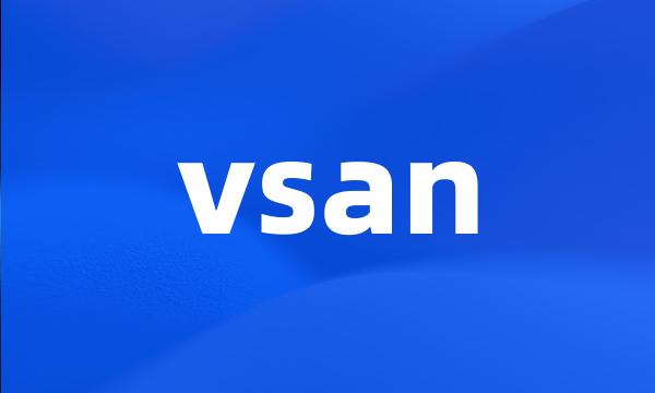 vsan