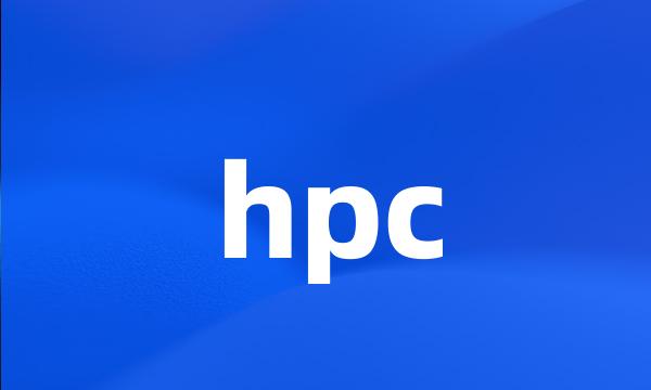 hpc