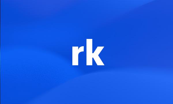 rk