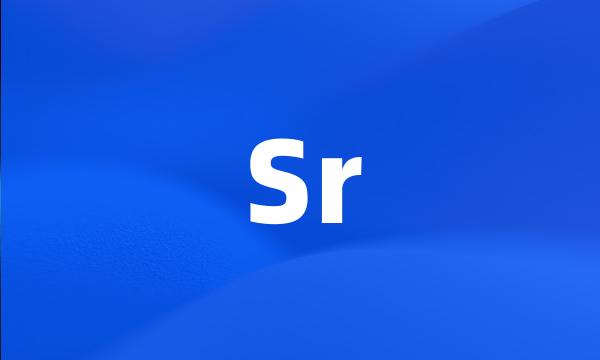 Sr