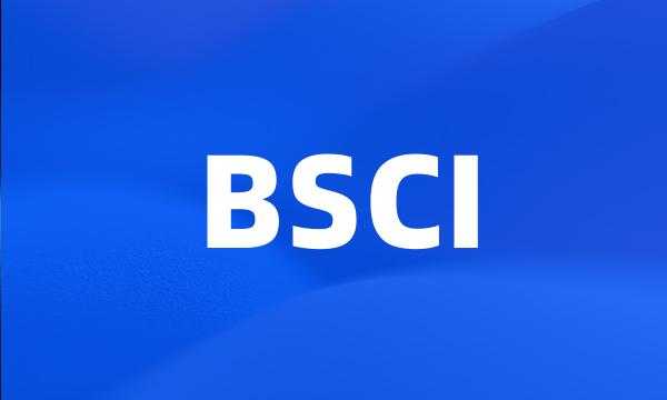 BSCI