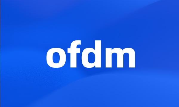 ofdm