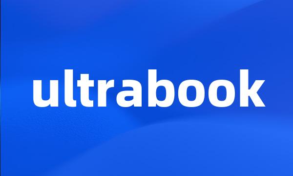 ultrabook