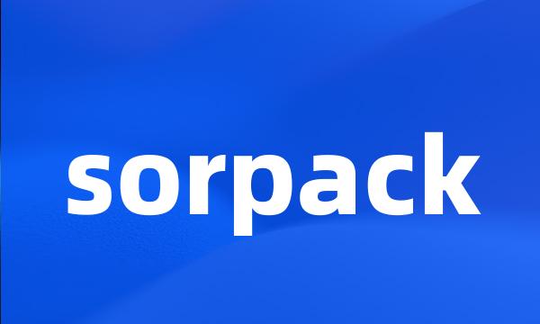 sorpack