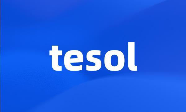 tesol