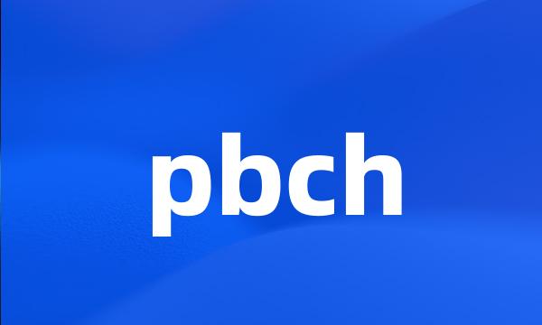 pbch