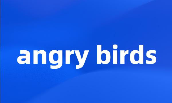 angry birds