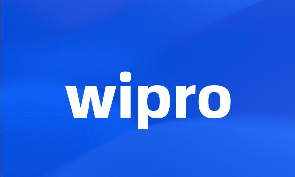 wipro