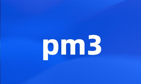 pm3