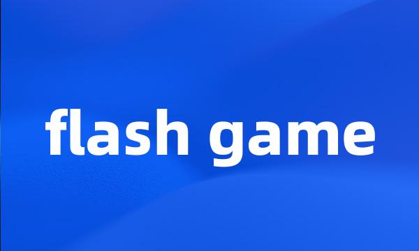 flash game