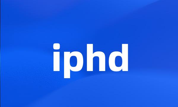 iphd