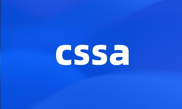 cssa