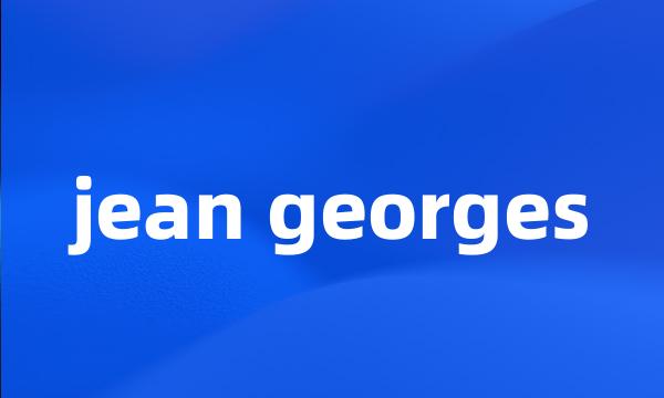 jean georges