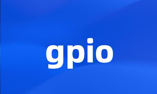 gpio