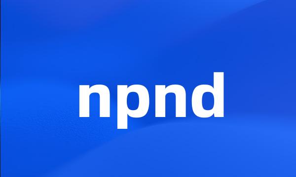 npnd