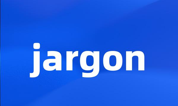 jargon