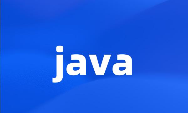 java