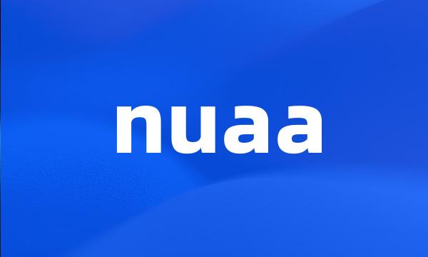 nuaa