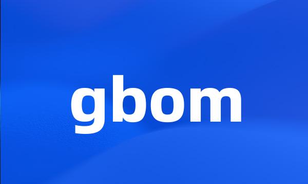 gbom