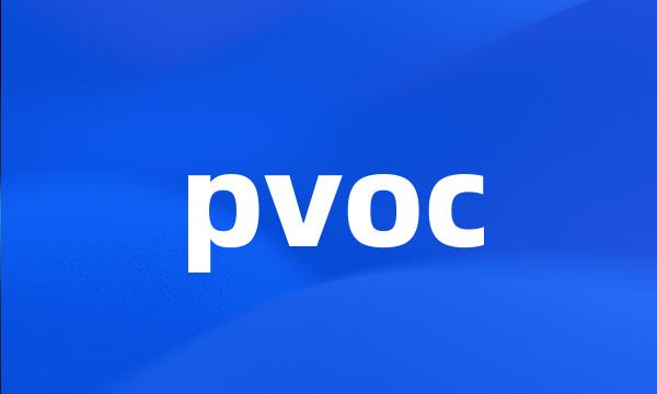 pvoc