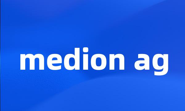 medion ag