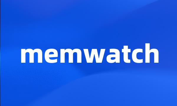 memwatch