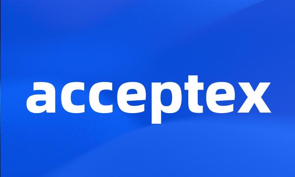 acceptex