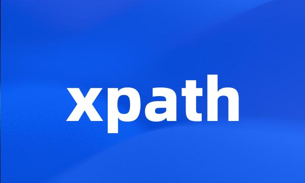 xpath