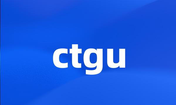 ctgu