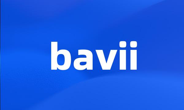 bavii