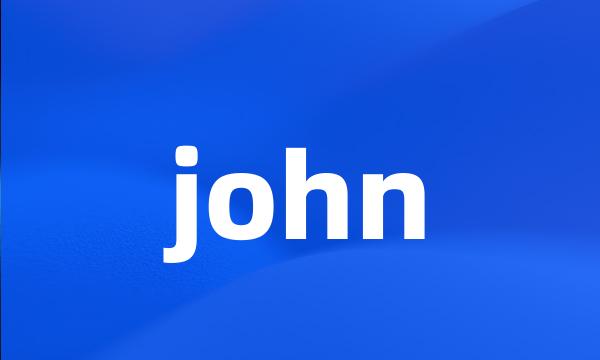 john