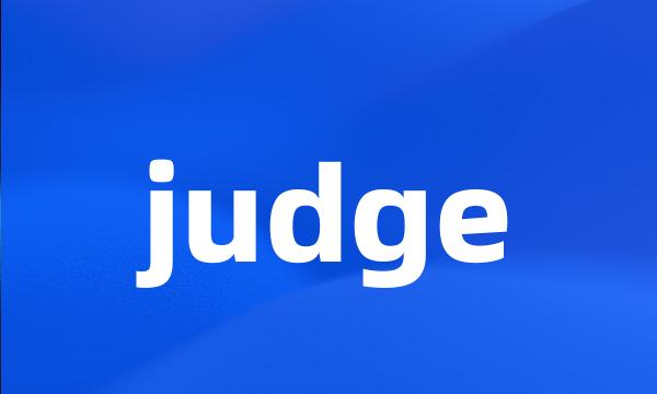 judge