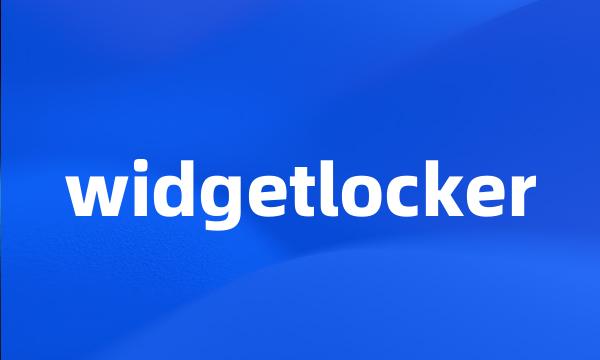 widgetlocker